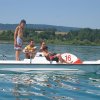 Pédalo au lac de Chalain