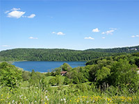 Lac de Narlay au printemps